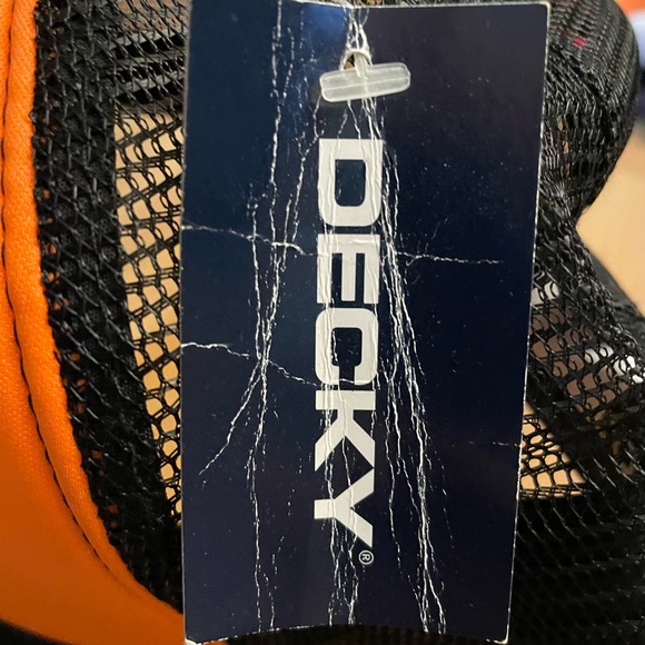 Decky, one size, orange and black San Francisco baseball cap - Picture 4 of 4